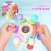 Cerberus Silicone Baby Teether, Montessori Sensory Toys, 0-12 Months, Pink & Multicolor, Teething Toys for Babies view 4