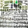 200+ Pcs Military Weapon Pack Accessories Kits Toys, Swat Team Building Block Toys, Military Soldier Style Weapon Sets, Army Equipment Gear Sets, Accessories Compatible with Major Mini figure view 1