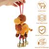 ABOOFAN Plush Camel Doll Keychain Cute Cartoon Camel Bag Pendant Kids Backpack Charm Soft Stuffed Animal Toy Gift for Children 8.66 Inch view 4