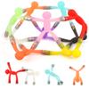 Boxgear Magnet Men  10-Piece Magnetic Travel Toys: Valentines Day Gift for Kids Toddlers, Road Trip Game for 1-3 | Easter Basket Stuffers for Kids view 1