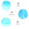 SAFIGLE 3pcs Gyro Disk Toy Spinning Disks for Competitive Games Interactive Fun for Parties and Group Play view 3