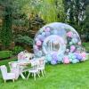 10FT Inflatable Bubble House for kids,Commercial PVC Bubble Dome Tent with Tunnel,Transparent Bubble House with 750W Blower and Air Pump for Birthday Party,Wedding,Gender Reveal and Other Event (10FT) view 2