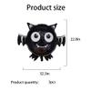 Bat Balloons Halloween Foil Balloons for Bat Themed Party Decoration Supplies Halloween Birthday Decoration Decor Ballons Arch Kits Party Balloon Set 3pcs view 2