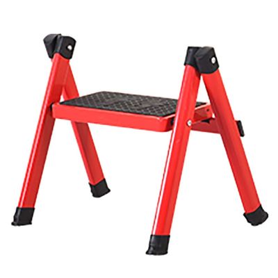 FairUo Small Step Stool Potty Training, Girls Boys Folding Heavy Duty Mini Ladder for Bathroom/Red