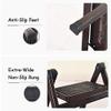 FairUo Small Step Stool Potty Training, Girls Boys Folding Heavy Duty Mini Ladder for Bathroom/Red view 3