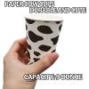 EaciTown 50 Pcs Cow Print Paper Cups - Cowgirl & Farm Birthday Party Supplies & Baby Shower Decorations view 3