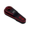 25T Servo Horn Arms Aluminium Alloy RC Servo Horns Multi-Purpose Steering Gear Arm Bidirectional Servo Arm Black Red & Black Silver (2 PCS) view 3