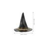 ABOOFAN Mini Witch Hats 3 Inch Black Plastic Miniature Hats for Dollhouse Halloween Party Supplies DIY Craft Accessories view 2
