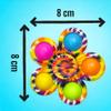 BlueMelon 4-Pack Pop It Fidget Toy Set  Includes Pop It Fidget Spinners, Square, Circle, and Circle Fidget Spinner  Fun Sensory Toys for Stress Relief and Focus view 2