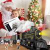 Lucky Doug Train Set Toys for Kids, Toys Train Sets for Kids Smokes, Light & Sound Include 5 Car and 22 Tracks, Train Toys for 3 4 5 6 Year Old Boys view 2