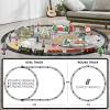 Lucky Doug Train Set Toys for Kids, Toys Train Sets for Kids Smokes, Light & Sound Include 5 Car and 22 Tracks, Train Toys for 3 4 5 6 Year Old Boys view 3