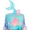 Mermaid Birthday Party Supplies - Mermaid Cake Topper Decorations for Party Supplies Decor (3) view 1