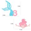 Mermaid Birthday Party Supplies - Mermaid Cake Topper Decorations for Party Supplies Decor (3) view 2