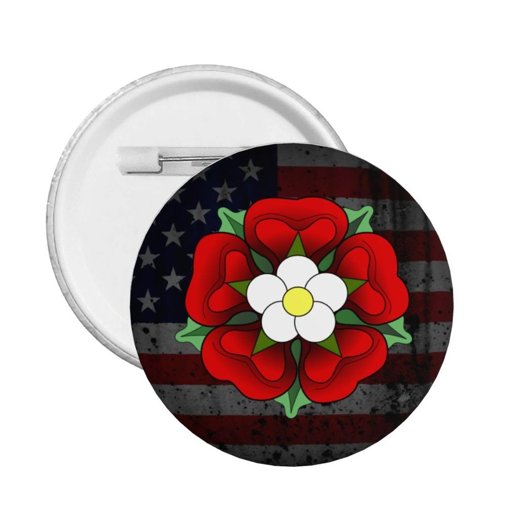 Anne Boleyn Tudor Rose Express Your Unique Style with Our Fashionable Round Badges