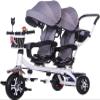 IesuTa 3-in-1 Removable Push Handle Kids Trike - Foldable, Adjustable Canopy, and Safe - Very Good Tricycle for Toddlers Age 2-5 - Twins Item Gifts (Color : Gray) view 1