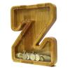 Yu Guang Er Personalized Wooden Alphabet Piggy Bank-Kids Piggy Bank-Boys Girls Piggy Bank-Coin Piggy Bank-Bank-Can be Used as Christmas-Birthday Gift-Kids Gift,9'' style 2 (5060) view 1
