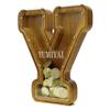 Personalized Wooden Alphabet Piggy Bank-Kids Piggy Bank-Boys Girls Piggy Bank-Coin Piggy Bank-Bank-Can be Used as Christmas-Birthday Gift-Kids Gift view 1