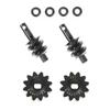RampCrab Overdrive Differential Gear Set 12T, 2 Sets, Hardened Steel, 1/24, Upgrade Parts for Axial SCX24 Bronco Deadbolt JLU B-17 Gladiator C10, 1/24 RC Crawler Car view 1