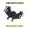 RampCrab Servo Mount Bracket for SCX24 AX24, Adjustable Servo Mount Bracket, 1/24 RC Car Steering Servo Mount for Axial SCX24 Bronco Deadbolt JLU Gladiator C10 Upgrade Parts, Aluminum Alloy, Black view 2