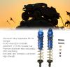 2Pcs RC Shock Absorber, 115mm / 4.5in Oil Pressure Adjustable Assembled RC Damper Set with Springs for Axial SCX10 90046 AXI03007 1/10 RC Crawler Car(Blue) view 3