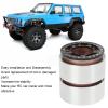2Pcs 1.9 Inch Beadlock Wheels Crawler Wheel Hub RC Aluminium Alloy Crawler Car Rims with Socket Spanner for Crawler(Bronze) view 3