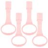 Kisangel Baby Pull up Rings 4Pcs Lightweight Foam Safety Rings Toddler Walking Assist for Crib Playpen Nursery Handheld Stand Support view 1