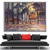 DIY Oil Painting Kit,Woods Near Oele Painting by Piet Mondrian Paint by Numbers Kit for Kids and Adults view 2