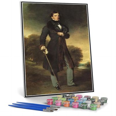 DIY Painting Kits for Adults Portrait of David Lyon Painting by Thomas Lawrence Arts Craft for Home Wall Decor