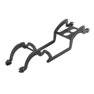 1 Set SCarbon Fiber RC Chassis Kit Frame Girder Upgrade Parts for Traxxas TRX4M for Defender Crawler RC Car Replacement Accessories