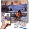DIY Oil Painting Kit,The Merman Painting by John William Waterhouse Paint by Numbers Kit for Kids and Adults view 1