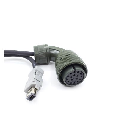 Artemisia Servo Motor Power Cable JZSP-UVA102-03-E JZSP-UVA102-05-E Encoder Cable JZSP-CMP02-03-E JZSP-CMP02-03-E for Yaskawa (Color : Encoder Cable, Size : 3M)