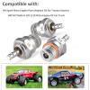 Shaluoman N4 Hot Glow Plug Spark Plugs for Traxas T-maxx Kyosho HSP1 HPI Redcat 1/8 1/10 RC Car Truck Buggy Accessories, Powerful 70117 Nitro Engine Parts Replace 5 Pack view 2