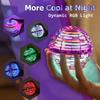 ATHLERIA Pink Flying Orb Ball with Wand,Cool Stuff Gadgets Christmas Birthday Presents Toys for Boy Girl Teens 6 7 8 9 10+ Year Old, Hover Boomerang Mini Drones for Kids,Flying Spinner view 4