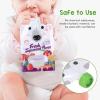 10 Pcs 200ml Reusable Food Pouch Plastic Freezable Baby Food Storage Pouch Portable Squeeze Reusable Pouch for Fruit Puree view 3