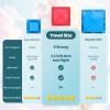 Crenova Magnetic Tiles Toddler Magnet Toys, Mini Magnetic Building Blocks for Kids Ages 3+ Travel Set, Educational Toy for Boys Girls Sensory Play Preschool Learning Classroom Must Haves view 4