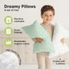 KeaBabies 2-Pack Toddler Pillows 2 Year Old to 5-13x18 Soft Organic Cotton Kids Pillow for Sleeping, Travel, School, Daycare, Nap, Toddler Bed, Machine Washable, Without Pillowcase (DinoLand) view 4