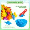 Counting Dinosaurs Toys Matching Games with Sorting Bowls for Kids Toddler Learning Activities Preschool Must Have Manipulatives Montessori Fine Motor Skills Toys Age 3 4 5 Years (Dinosaurs) view 4
