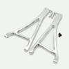 Aluminum Front Lower Suspension Arms Left and Right Silver for Traxxas 1/10 E REVO Summit 5331 5332 view 2