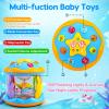 Baby Toys 0-6 Months Ocean Rotating Projector Musical Light Up Tummy Time Toys for Infants 0-3 4 5 6 7 8 9 Months Baby Aquarium Crawling Toys 6-12 Month Boys Girls 1 2 Year Old Birthday Newborn Gifts view 2