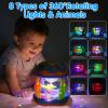 Baby Toys 0-6 Months Ocean Rotating Projector Musical Light Up Tummy Time Toys for Infants 0-3 4 5 6 7 8 9 Months Baby Aquarium Crawling Toys 6-12 Month Boys Girls 1 2 Year Old Birthday Newborn Gifts view 3
