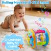 Baby Toys 0-6 Months Ocean Rotating Projector Musical Light Up Tummy Time Toys for Infants 0-3 4 5 6 7 8 9 Months Baby Aquarium Crawling Toys 6-12 Month Boys Girls 1 2 Year Old Birthday Newborn Gifts view 4