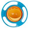 Berry President Magic Bowl 360 Degree Rotation Spill Resistant Gyro Bowl with Lid For Toddler Baby Kids Childre (Blue) view 1