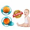 Berry President Magic Bowl 360 Degree Rotation Spill Resistant Gyro Bowl with Lid For Toddler Baby Kids Childre (Blue) view 4