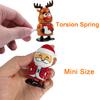 Gawertoy 8 Pack Christmas Wind Up Toys, Assorted Clockwork Toys Christmas Wind-Up Toys Assortments Mini Jumping Walking Toys Goody Bag Fillers Christmas Party Favors for Kids Boys and Girls (#C) view 4