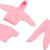 1/12 Scale Figure Doll Clothes, Scale Male Clothes,Men's Hoodie Pants Trousers Clothing Top+Pants+Hoody Outfit Costume for 6inch Male Action Figure Body Doll (Pink) view 3
