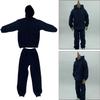 1/12 Scale Figure Doll Clothes, Scale Male Clothes,Men's Hoodie Pants Trousers Clothing Top+Pants+Hoody Outfit Costume for 6inch Male Action Figure Body Doll (Black) view 3