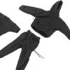 1/12 Scale Figure Doll Clothes, Scale Male Clothes,Men's Hoodie Pants Trousers Clothing Top+Pants+Hoody Outfit Costume for 6inch Male Action Figure Body Doll (Black) view 4