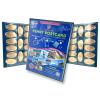 Pennybandz Penny Postcard Tri-Fold Pressed Penny Collector Book Holds 60 Pressed Pennies and Your Favorite Postcard for Your Cover (Batman Symbol) view 2