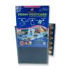Pennybandz Penny Postcard Tri-Fold Pressed Penny Collector Book Holds 60 Pressed Pennies and Your Favorite Postcard for Your Cover (Batman Symbol) view 4