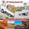 Apawband WPL D12 RC Car 1/10 RC Drift Car RTR Remote Control Car, Kei Truck Crawler Off Road 2.4G with Proportional Throttle Steering 260 Motor Rear Drive Hobby Grade Toy Adult Age 16+ view 4